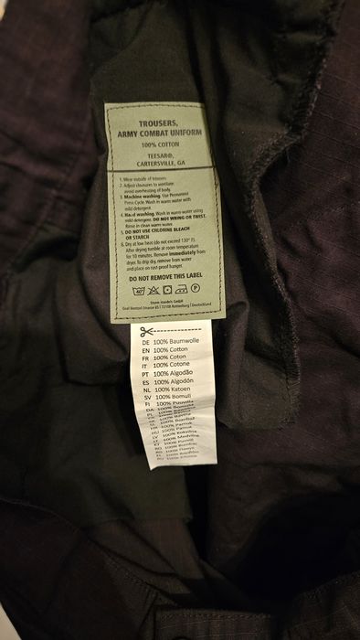 Spodnie ACU, XXL-R, czarne, Teesar.Inc.