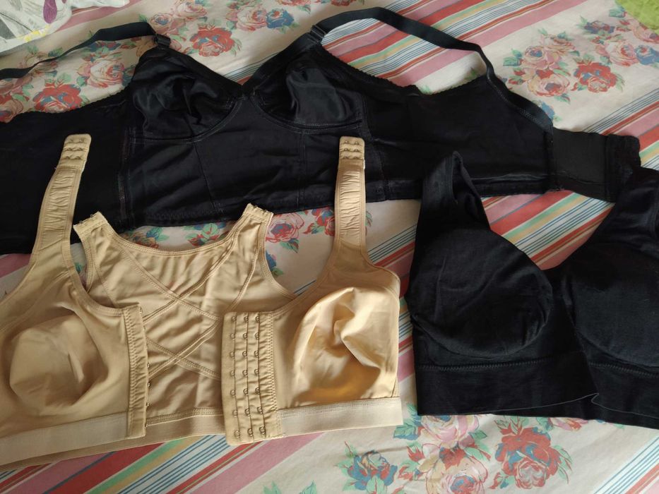 Set of 3 Bras 38/85C – 1 Beige New + 2 Black64575302188291120