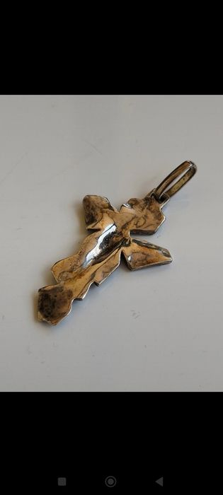 Medalha cruz em prata 835