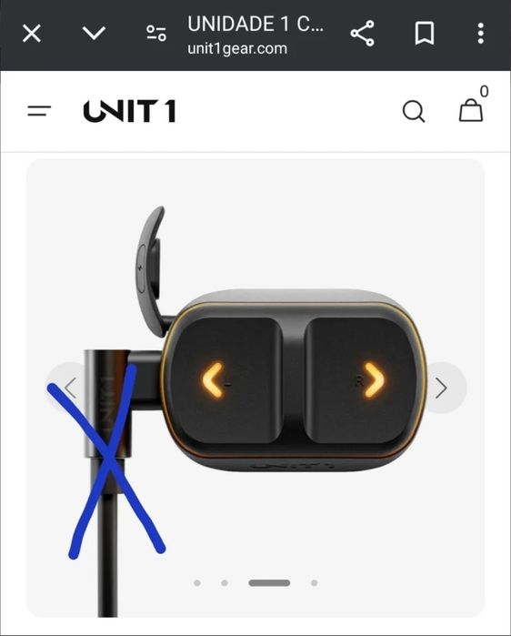 Comando de Luzes de Bicicleta UNIT1