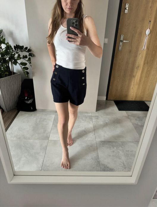 Klasyczne biurowe szorty H&M