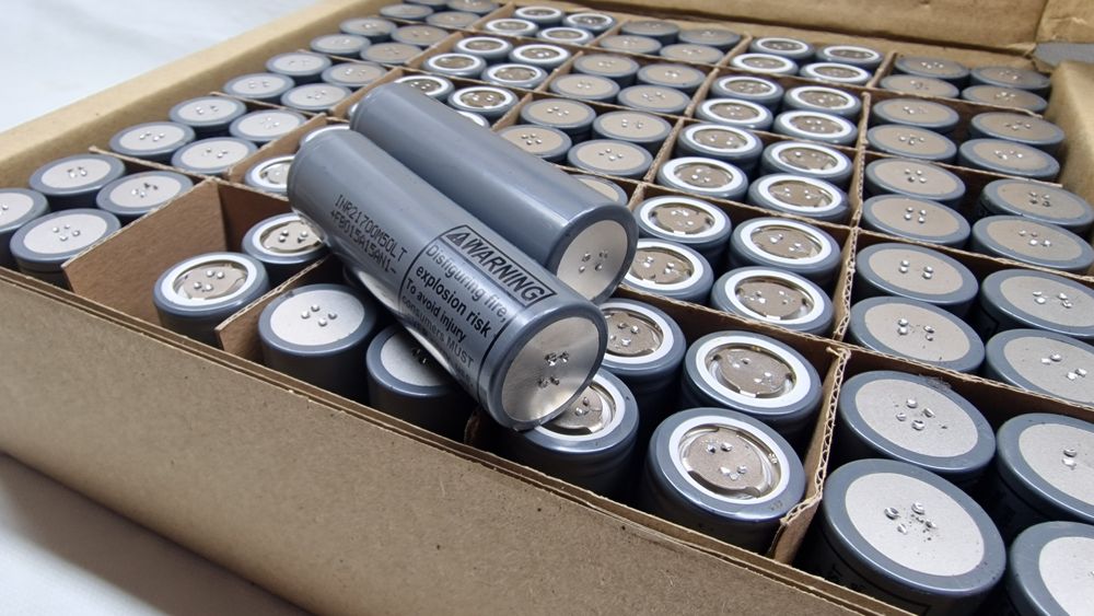 21700 lg m50LT 5000mAh 15A Li-ion Regeneracja