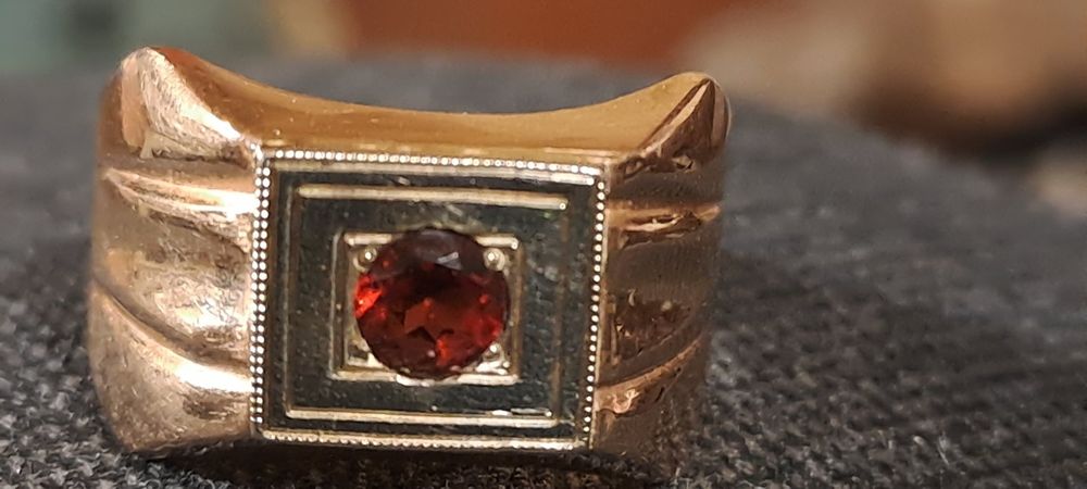 Кольцо мужское ссср 585 проба золото