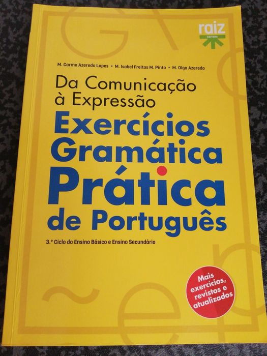 Exercícios de gramática prática de português
