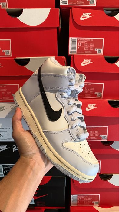 Dunk high black aluminum