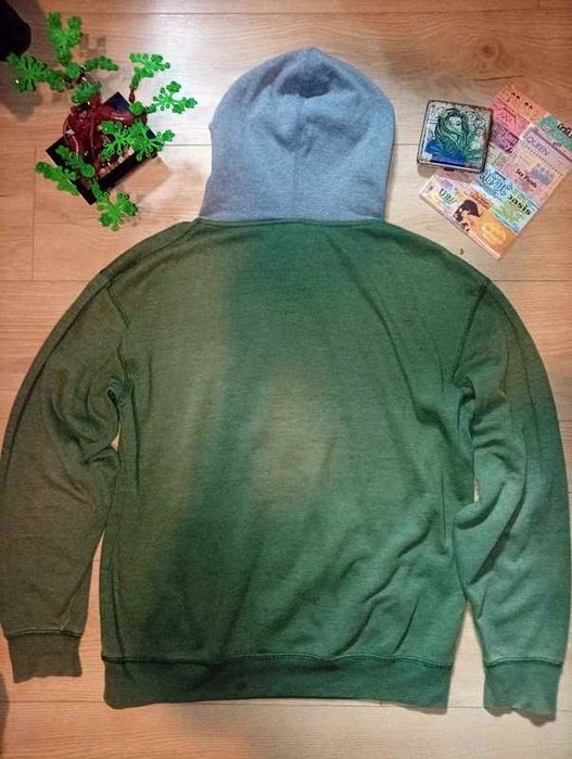 Zielona bluza z kapturem Michigan State Athletics | Vintage/Y2K