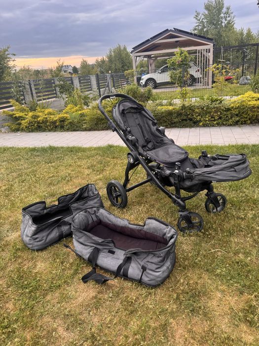 Wózek baby city select jogger dla dwójki dzieci bliźniaki rok po roku