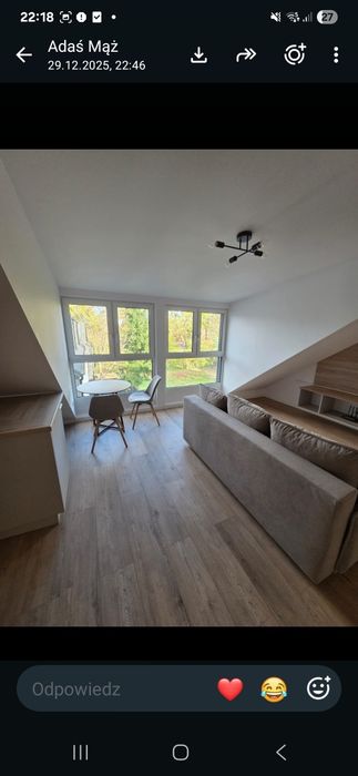 Wynajmę mieszkanie 35 m2 w Grodzisku Maz.