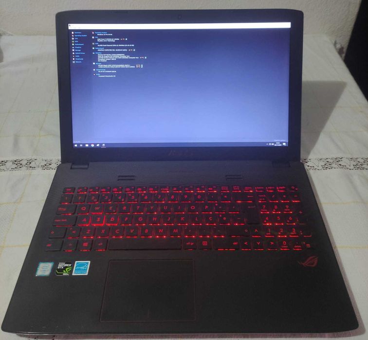 Portátil ASUS ROG GL552VW