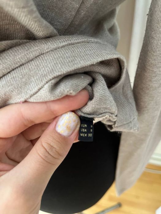 Massimo dutti кофта, склад: шовк та котон