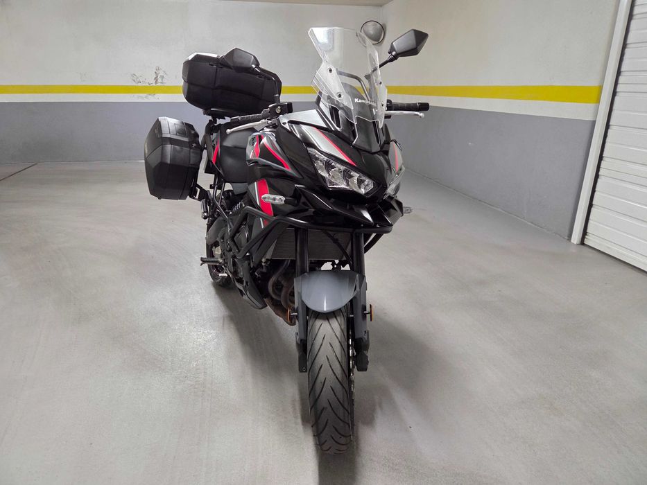 Kawasaki Versys 650, 2024, 8000km e garantia total Kawasaki até 11/2027