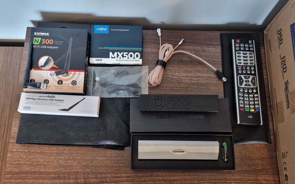 Cocktail Audio X35 – All-in-One Wzmacniacz, Streamer, Cd, Radio