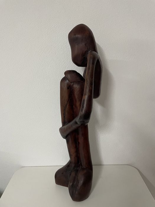 2 Estatuetas de madeira