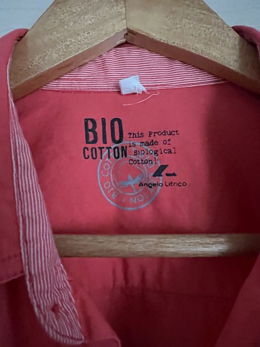 Malinowa koszula C&A