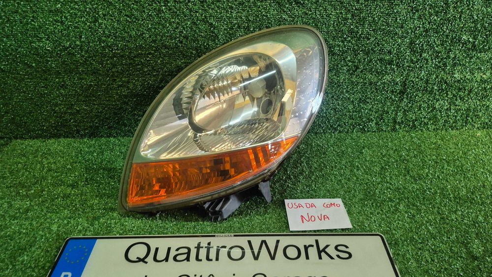Otica Farol Esquerdo Renault Kangoo I KC FC 1997 a 2008 Valeo Original usada em muito bom estado
