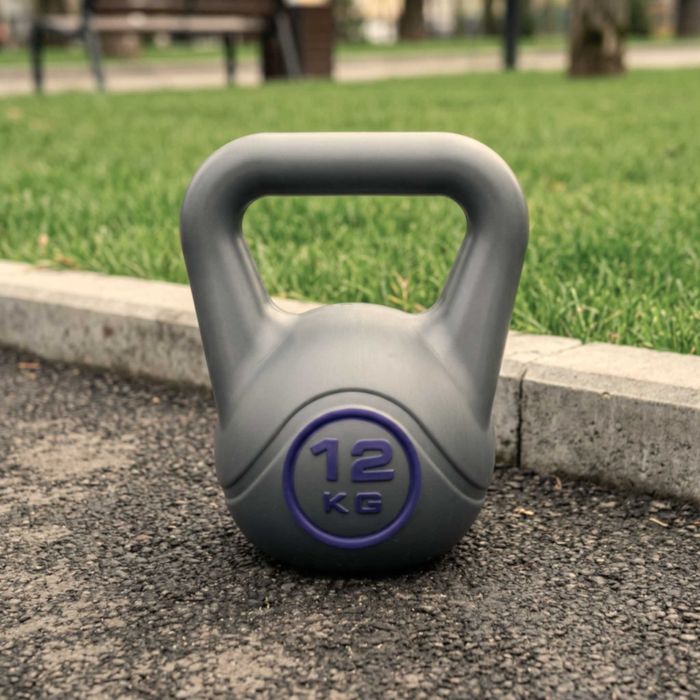 Гиря для кросфіт вінілова / Набір гирь crossfit / Гиря виниловая