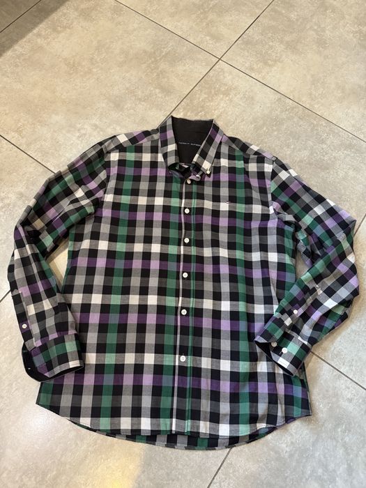 koszula w kratę Tommy Hilfiger XL