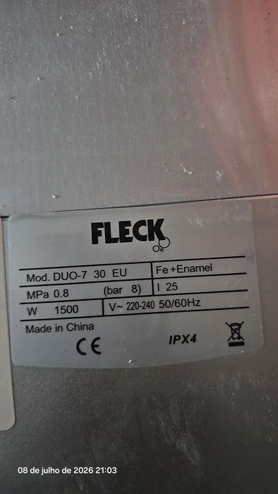 Termo-acumulador Ariston Fleck Duo-5 30 H/V EU