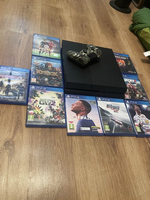 Sprzedam Playstation 4 +pad +9 gier