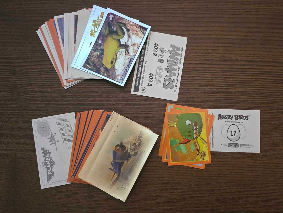 Cromos Angry Birds (2009/2012) // Animals 2013 // Disney Planes (2013)64173612272770120