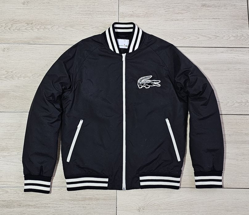 Kurtka Bejsbolówka Lacoste Big Logo Bomber Jacket (M)