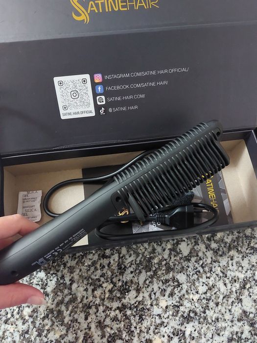 SATINEHAIR - Ethik brush 3 in 1 - Black