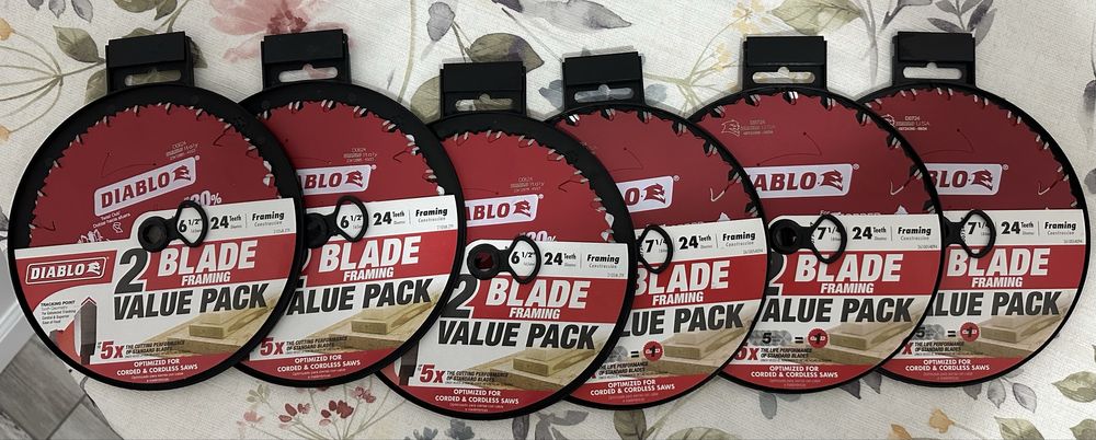 Диски пильні по дереву фірми Diablo.