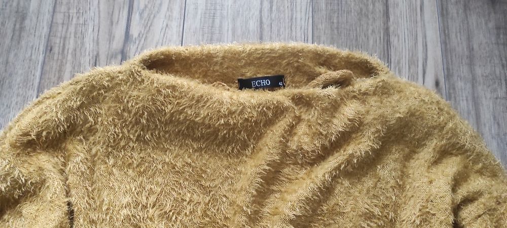 Sweter Echo musztardowy 40/42