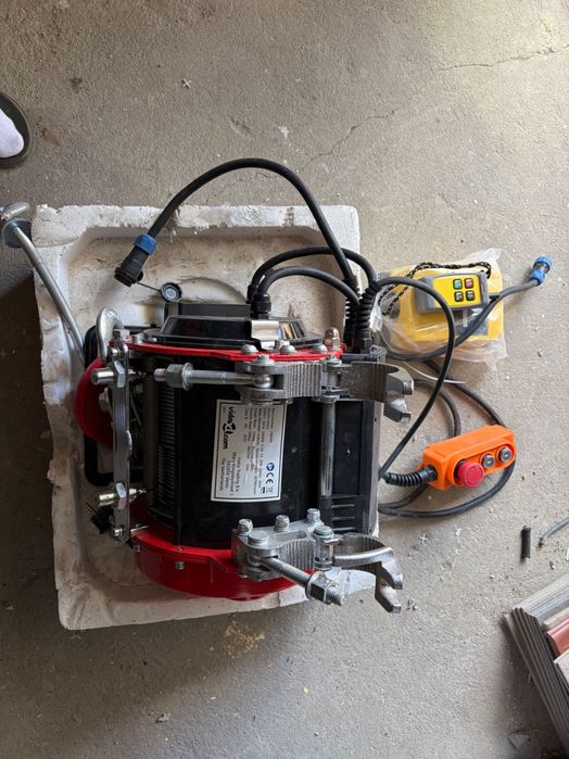 vidaXL elektryczna wciągarka rusztowaniowa