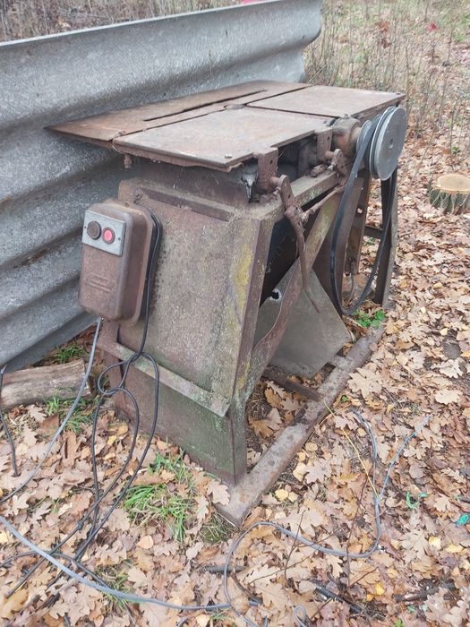 Циркулярка на 3 фазы 3 квт с фуганком