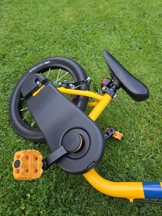 Rower btwin 14 cali + pchacz