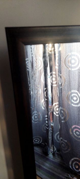 Espelho de pendurar moldura em castenho
