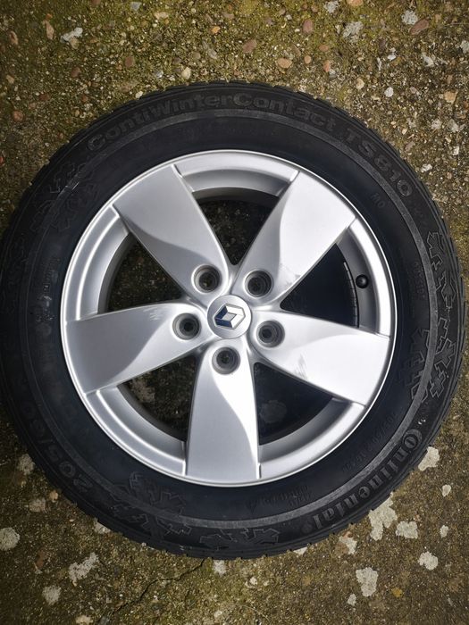4 Jantes R 16 com pneus continental