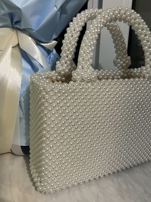 Сумка з перлин ручна робота