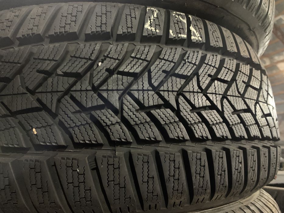 215/60-16 Dunlop Winter Sport 5 Комплект , ПАРА Шини б/у зима