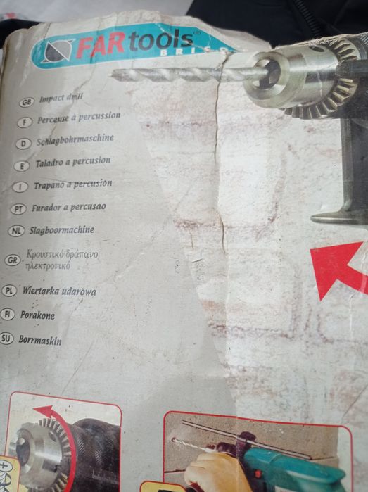 Berbequim foradora de parede