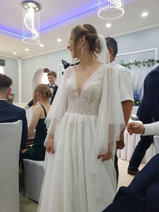 Suknia ślubna 32 rozmiar xs salon Jooana bachowice