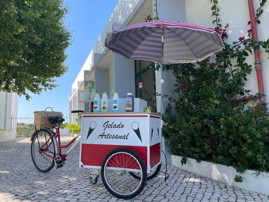 Máquina de Pipocas, Algodão Doce e Gelados