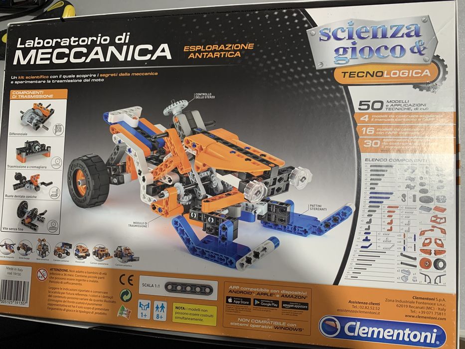 Дитячий конструктор Clementoni Laboratory of Mechanics Exploration 850