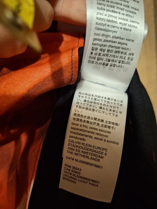 Bluzka Calvin Klein damska m błyszcząca