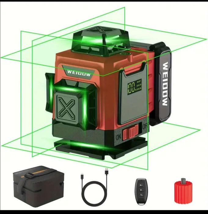 лазерний рівень 4Д лазерный уровень