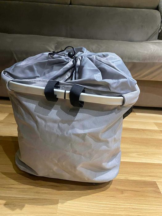 Torba na zakupy z kółkami, składana