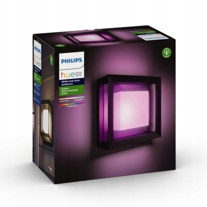 kinkiet ogrodowy led lampa zewnętrzna rgb smart philips hue kompletna