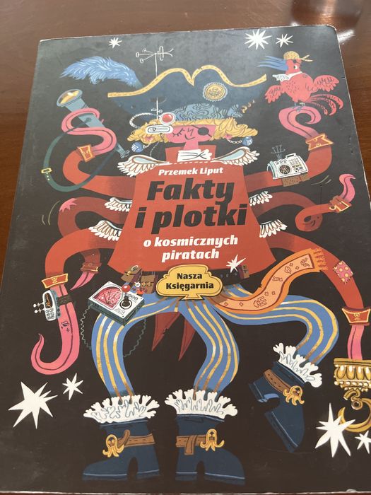 Ksiazka dla dzieci Fakty i plotki o kosmicznych piratach