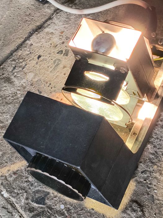 stare dwa rzutniki slajdy i30 slajdów