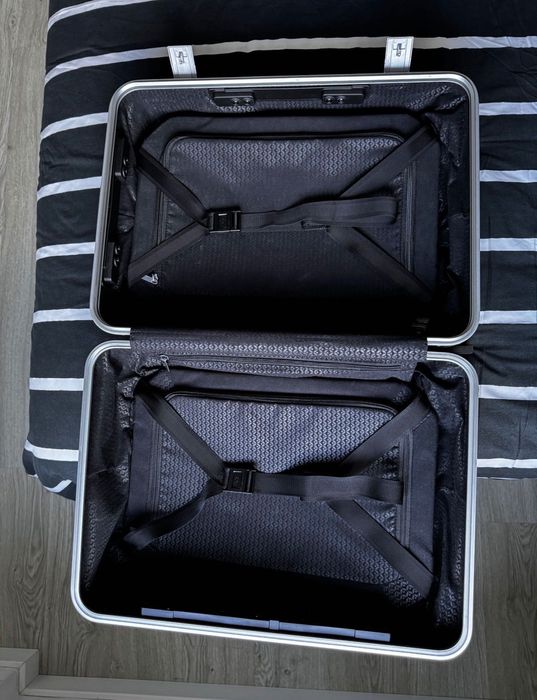 Mala Samsonite Lite-Box Alu 69cm – Alumínio | Como Nova