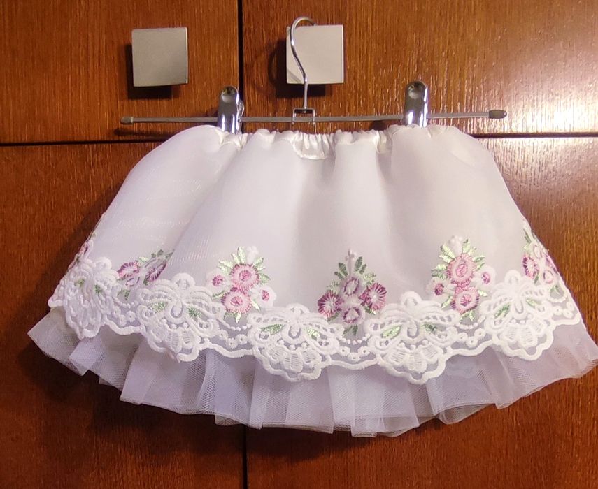 Spódniczka tutu chrzest ślub urodziny