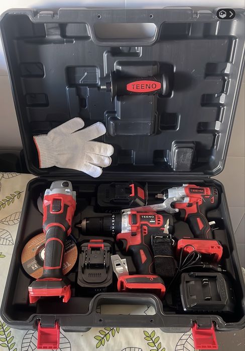 Kit Ferramentas a bateria NOVO