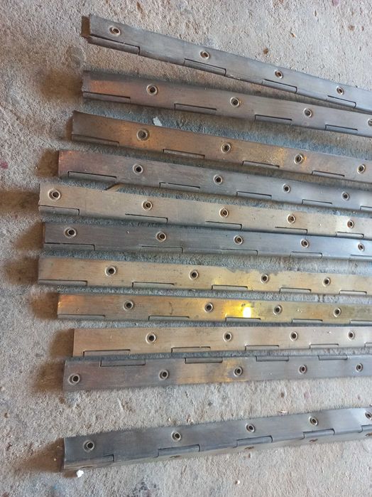 zawiasy taśmowe, meblowe