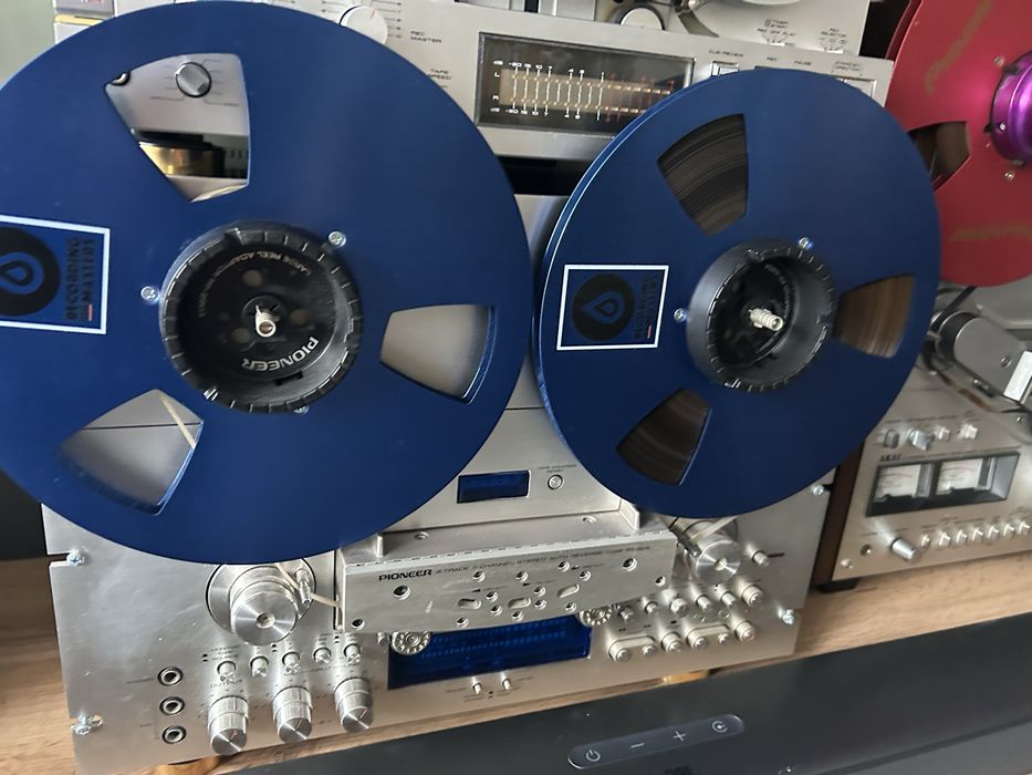 Koplet Dwóch Szpull 25.5cm Recording the Master Blu Edition/Taśma!